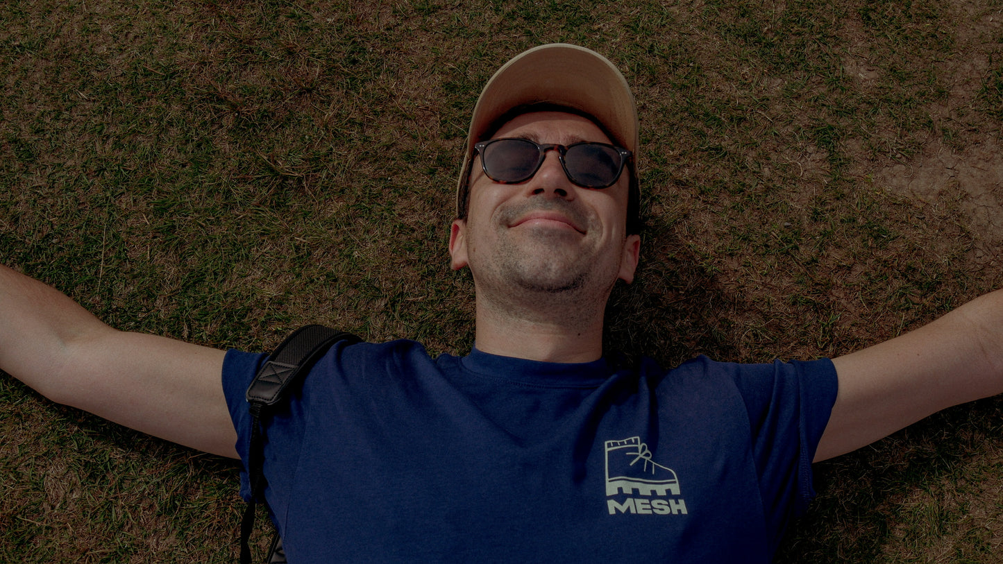 MESH Peak Times Tee - Navy