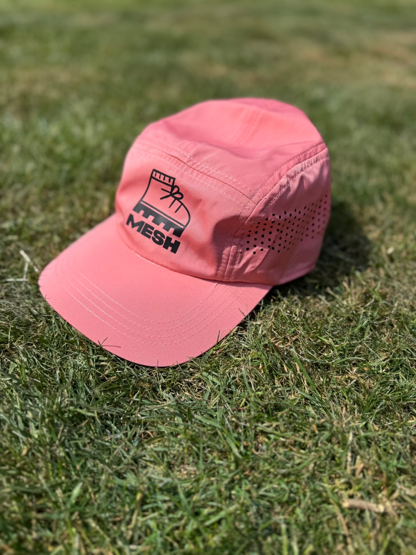 MESH Athletic Hiking Cap - Salmon