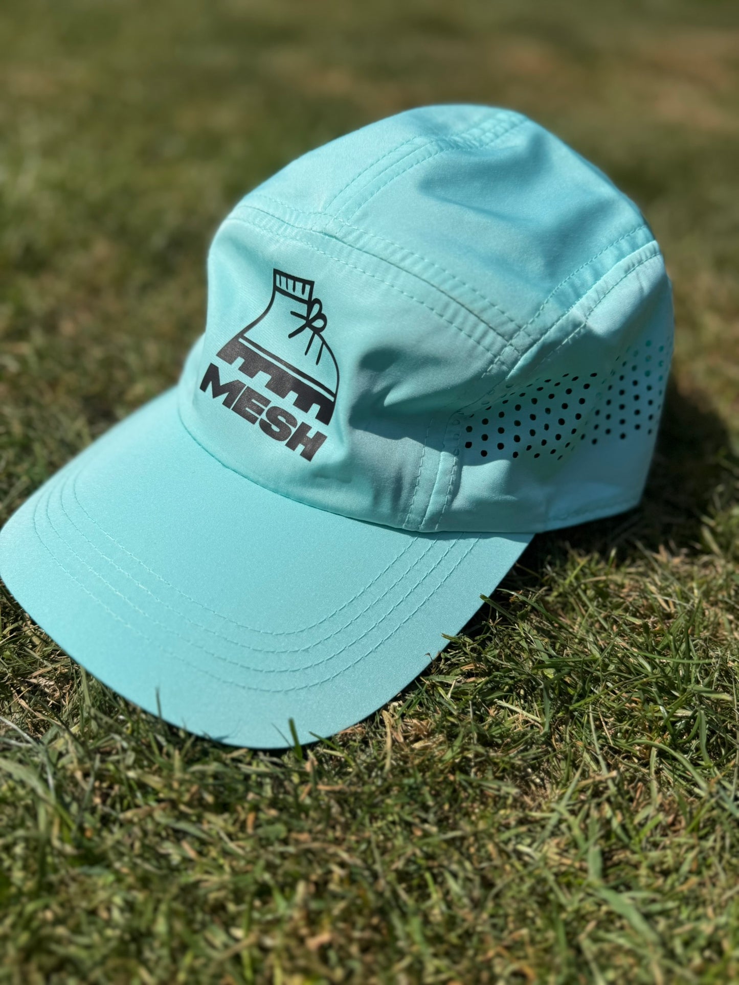 MESH Athletic Hiking Cap - Aqua